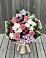 Букет цветов из: Альстромерии, Гвоздики, Розы и Хризантемы в Поселке станции Бронницы