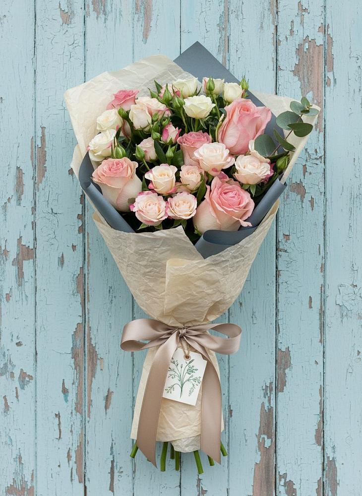 Букет цветов из: Розы в Поселке станции Бронницы