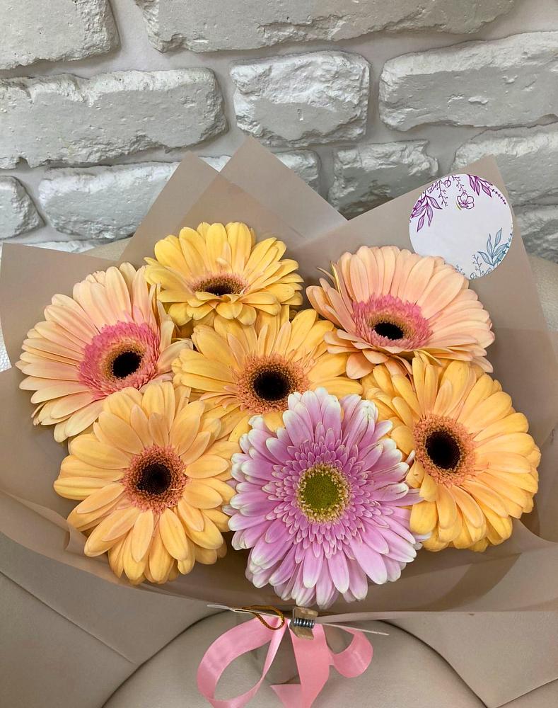Букет цветов из: Герберы в Поселке станции Бронницы