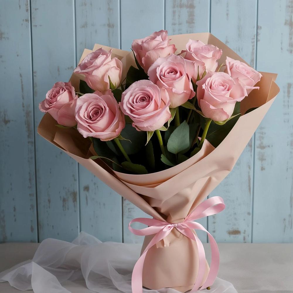 Букет цветов из: Розы в Поселке станции Бронницы