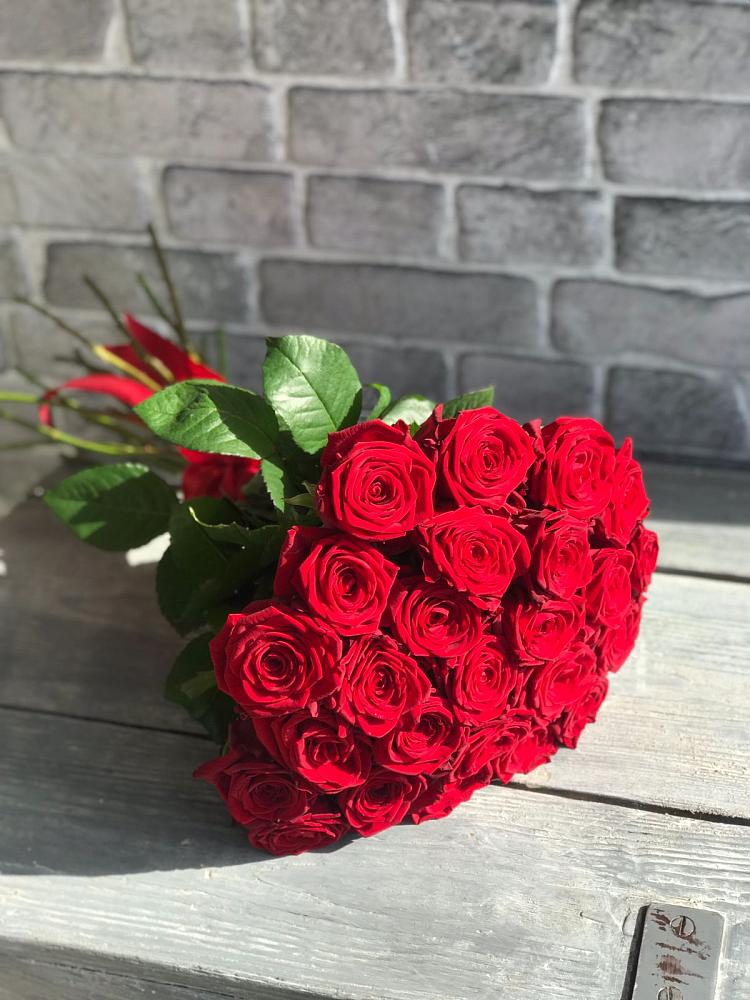 Букет Красные розы Фридом в Поселке станции Бронницы