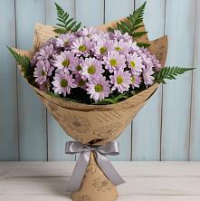 Букет цветов из:  Хризантемы в Поселке станции Бронницы