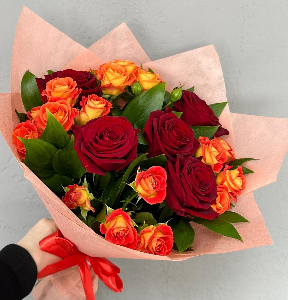 Букет Любовь и восторг в Поселке станции Бронницы