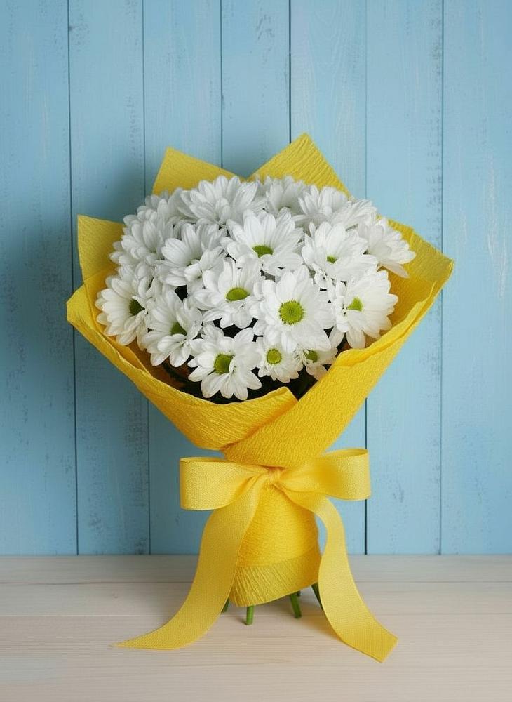 Букет цветов из: Хризантемы в Поселке станции Бронницы