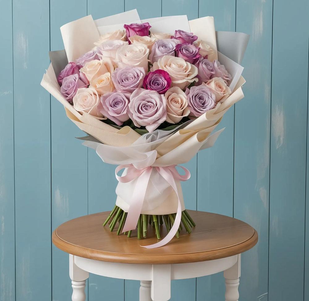 Букет цветов из: Розы в Поселке станции Бронницы