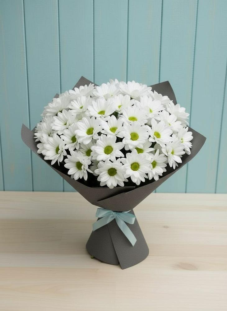 Букет цветов из: Хризантемы в Поселке станции Бронницы