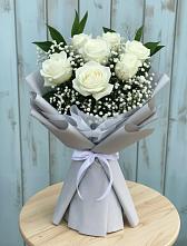 Букет цветов из:  Розы #REPLACE_PRED# Поселке станции Бронницы