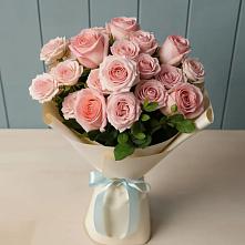 Букет Розовый шарм в Поселке станции Бронницы