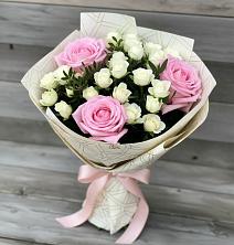 Букет цветов из:  Розы в Поселке станции Бронницы