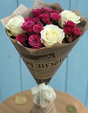 Букет цветов из:  Розы в Поселке станции Бронницы