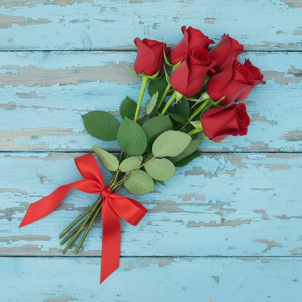 Букет Красные розы в Поселке станции Бронницы