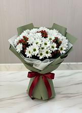 Букет цветов из:  Хризантемы в Поселке станции Бронницы