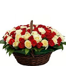 Премиум букет из: Розы в Поселке станции Бронницы