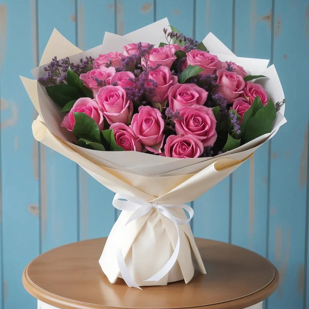 Букет цветов из: Розы в Поселке станции Бронницы