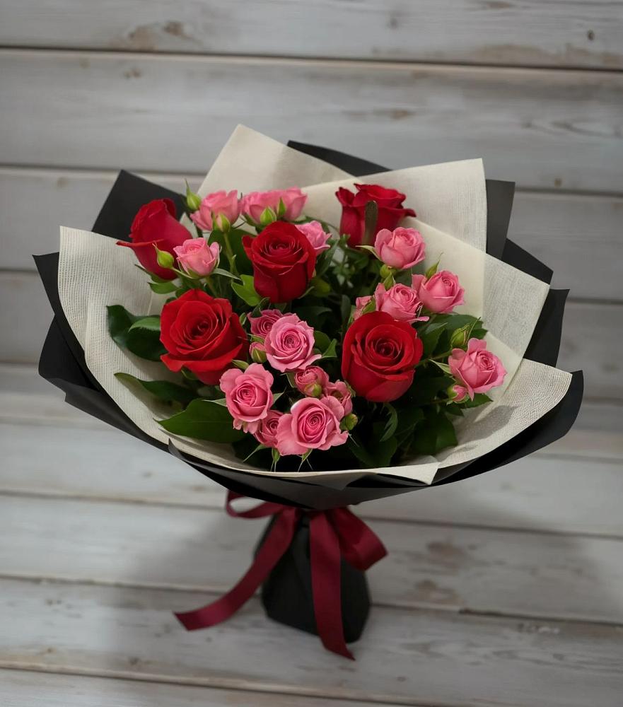 Букет цветов из: Розы в Поселке станции Бронницы