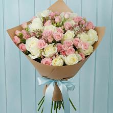 Букет цветов из:  Розы в Поселке станции Бронницы